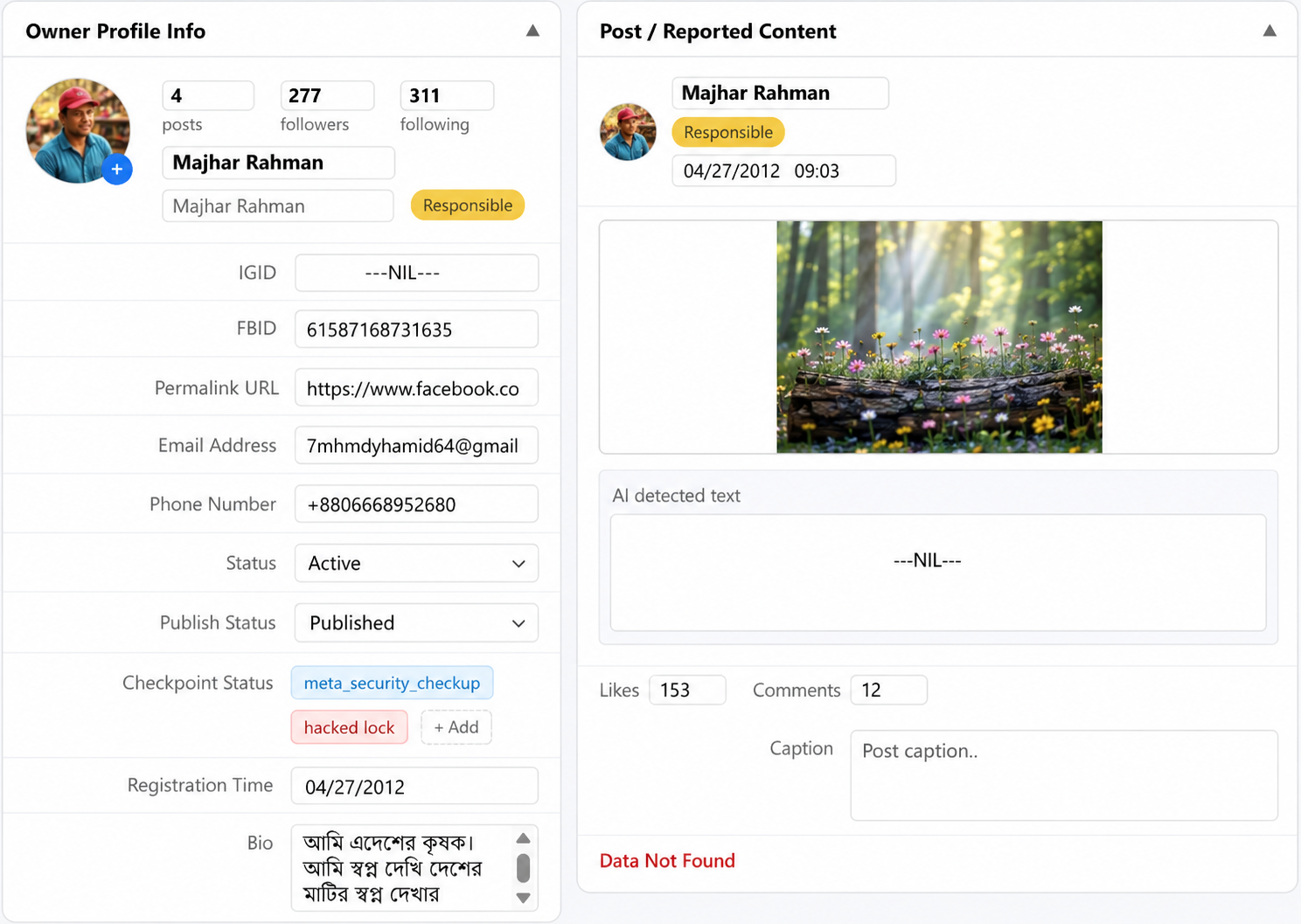 Dashboard Preview